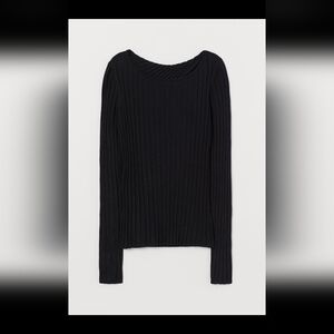 H&M Wrapover Back Sweater in Size Large NWT